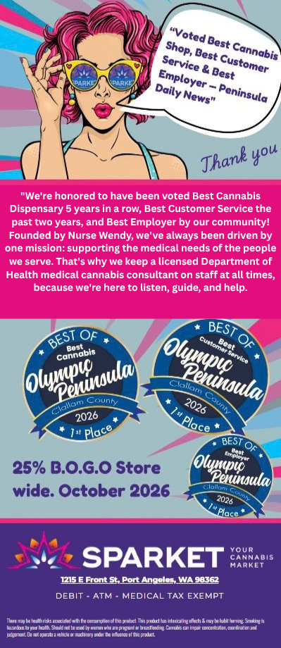 "We're honored to have been voted Best Cannabis Dispensary 5 years in a row, Best Customer Service the past two years, and Best Employer by our community! Founded by Nurse Wendy, we've always been driven by one mission: supporting the medical needs of the people we serve. That's why we keep a licensed Department of Health medical cannabis consultant on staff at all times, because we're here to listen, guide, and help.